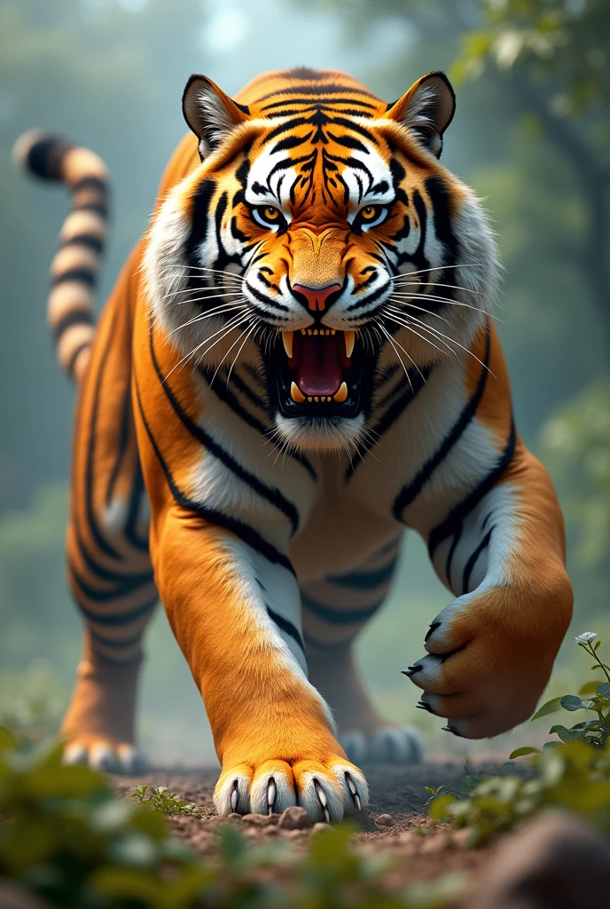 HD Graphics，Detailed and realistic，High Detail，high quality，Photo-real，Realistic eyes，Detailed claws，Masterpiece Artwork，Top quality，32K，Ultra HD, ((((Wild Tiger)))),in the field ((((Get on all fours, Raise your tail,  Huge ball, Overextension, Erect, excessive cum, Large splash, Cum Explosion, string, cum Go all the way, Go all the way)))), ((((anal fulfill, fulfill, oral fulfill,，Swallow a cow with open mouth))))