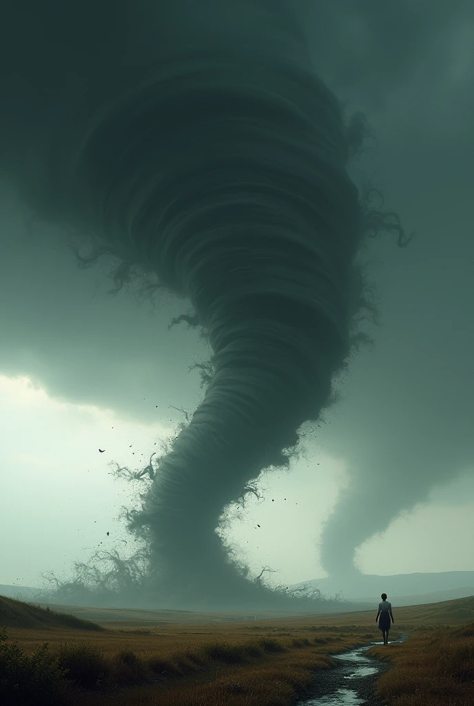 Generates a simple image of a tornado 