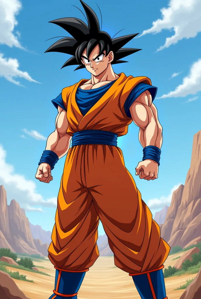 Draw goku 