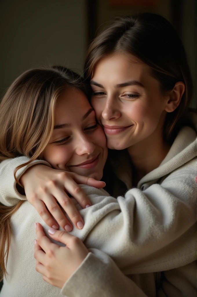The trending photo of the hug 