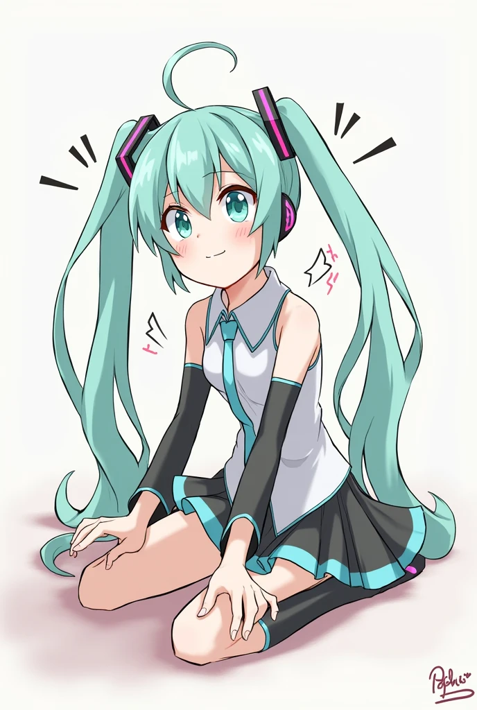 miku pooping on the camera