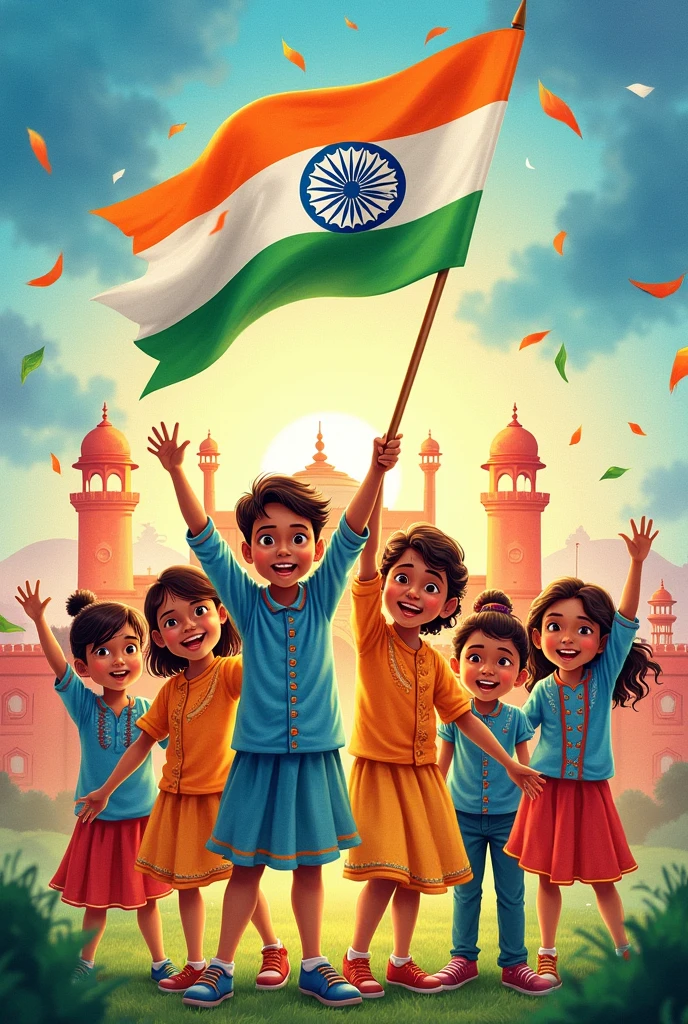 India 
Independence day drawing for class 5  artist