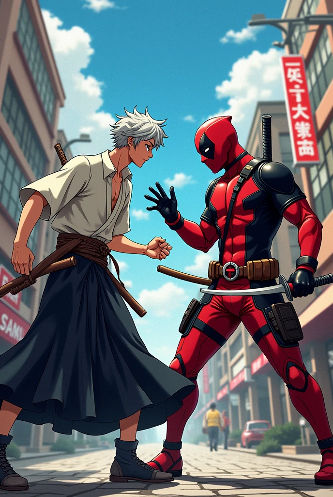 Gintoki  and deadpool