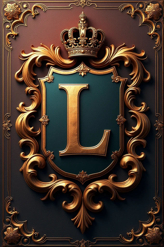 Coat of arms with the letter l