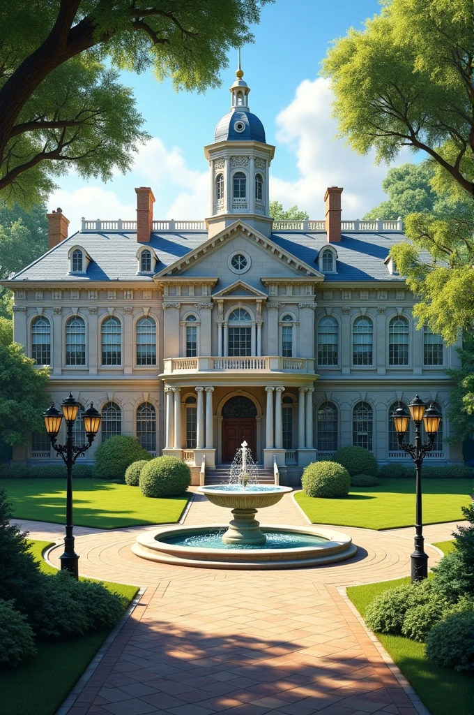 Make a very nice image of the school.