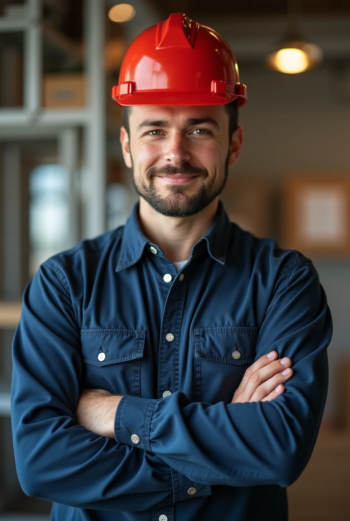 IMAGE OF ELECTRICIAN WITH SOCIAL SKILLS