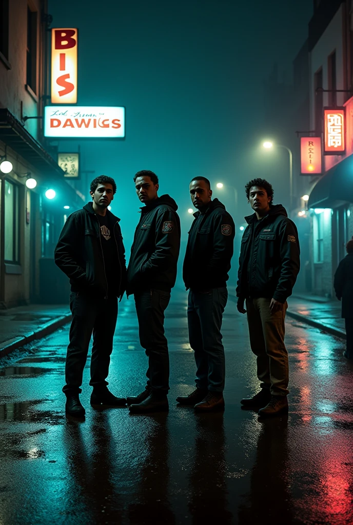 Crie uma miniatura para o videoclipe big dawgs,  night wet floor 
