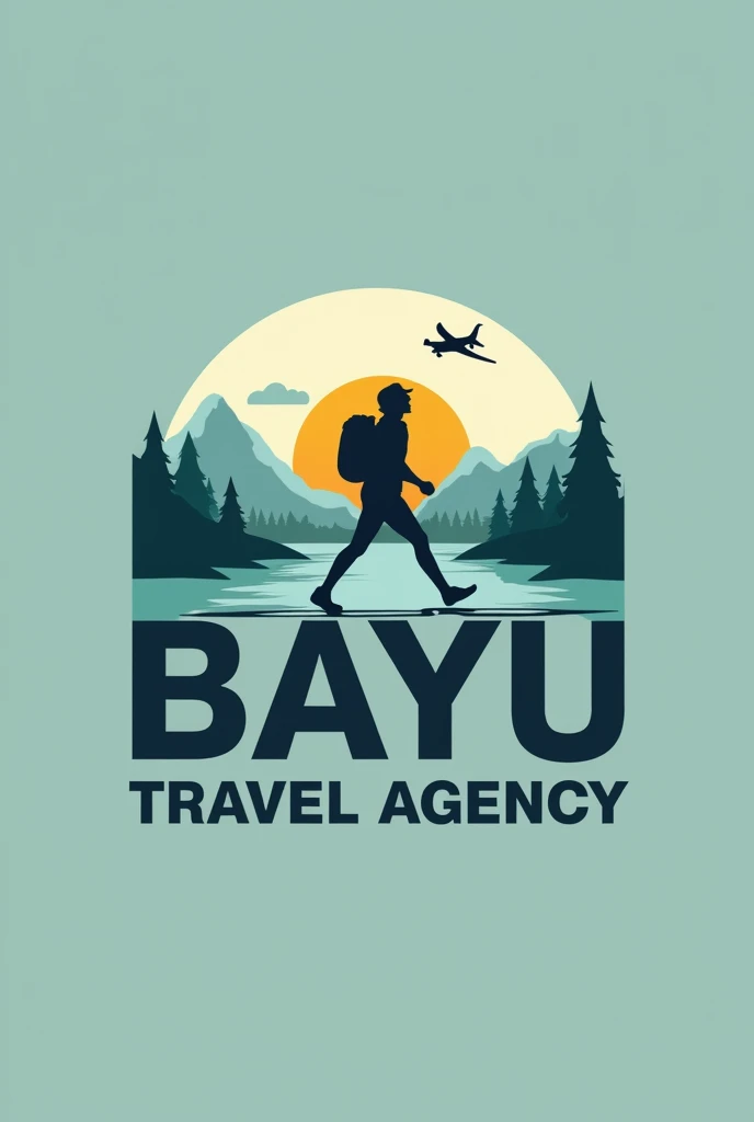 create logo go for Bayu travel agency