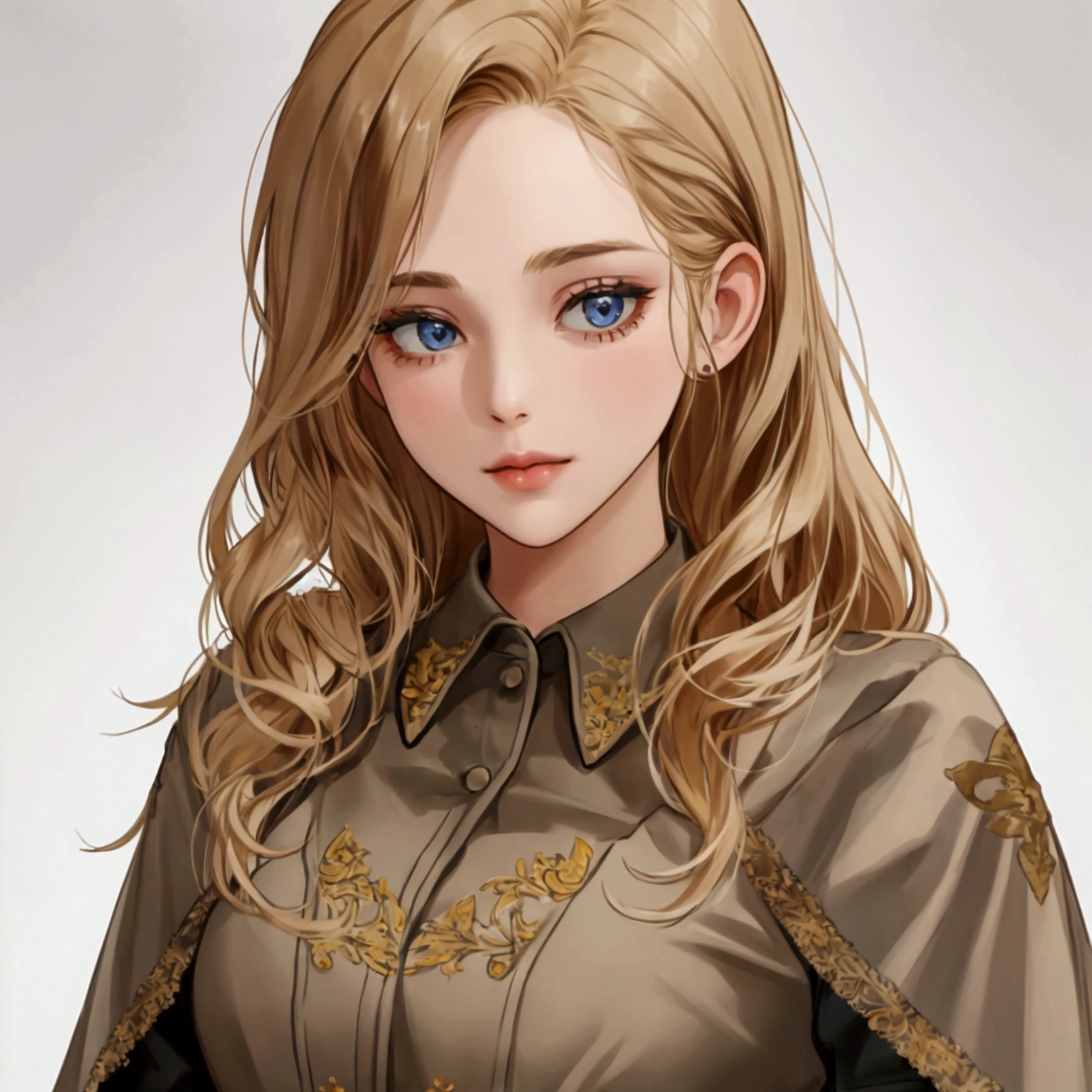 dark blonde young deputy woman