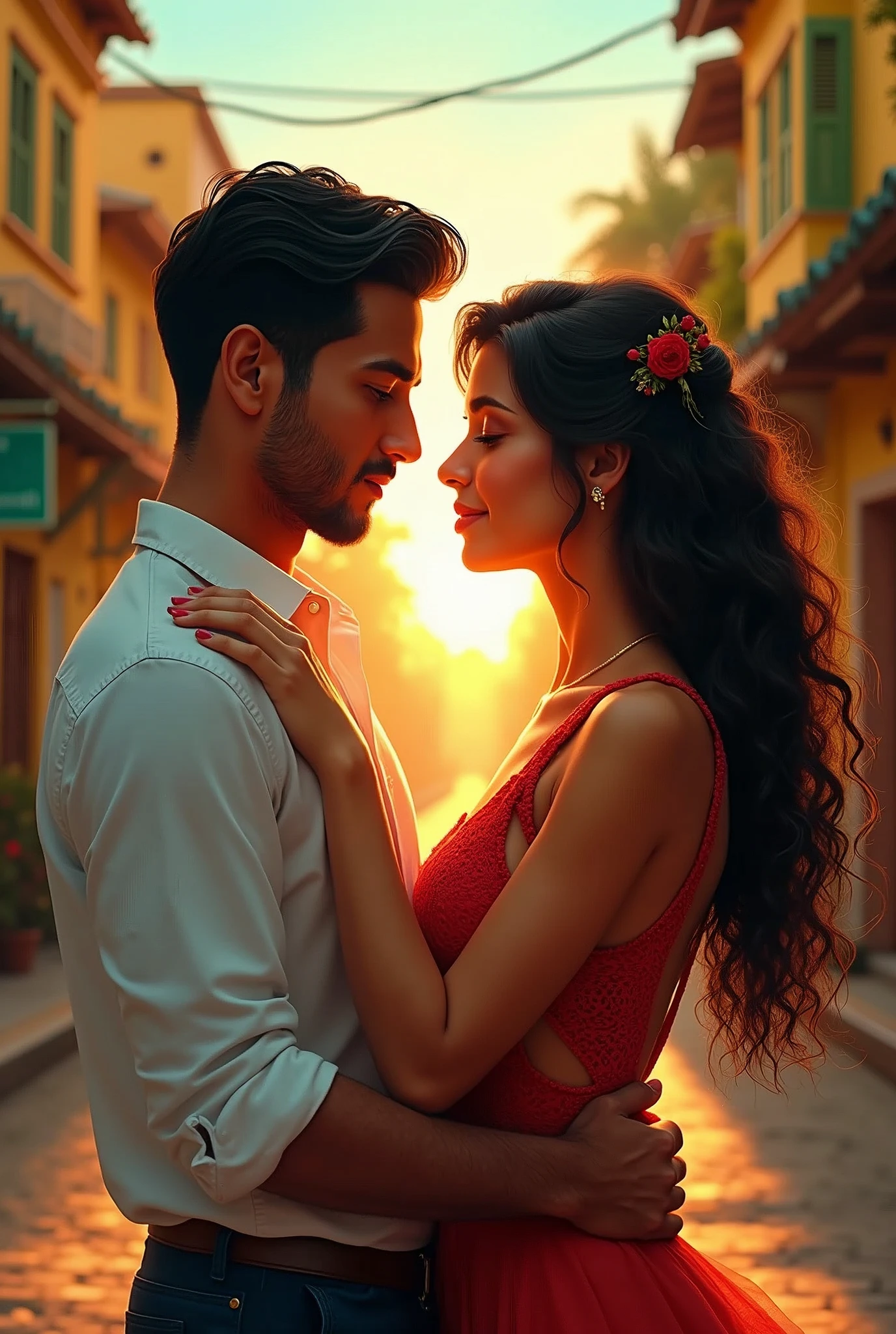relationship with my soulmate between Juan who is Chilean and Xiomara Colombian