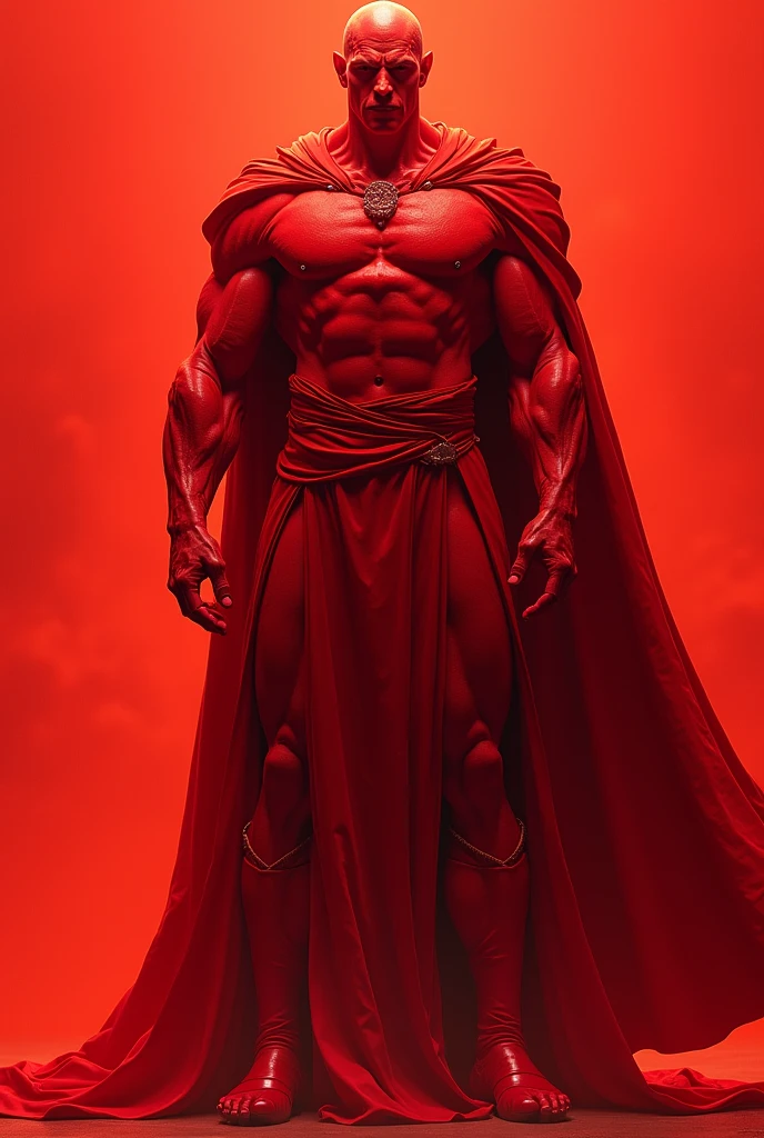 red full body