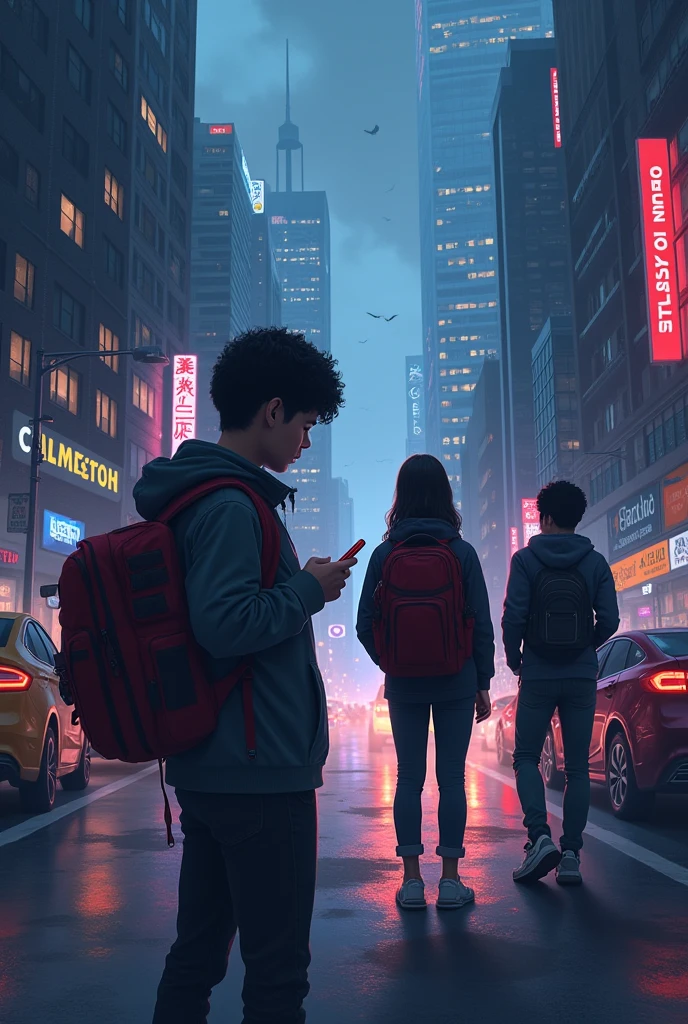 in the bustling metropolis of estudópolis, the pressure for good grades, The quest for social media likes and parental expectations create a perfect storm of stress for young people. the 9th grade class is in the eye of the storm, suffering from anxiety, insomnia and low self-esteem.