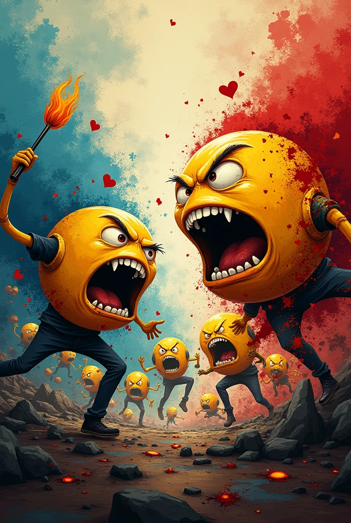 Emoticon guerra