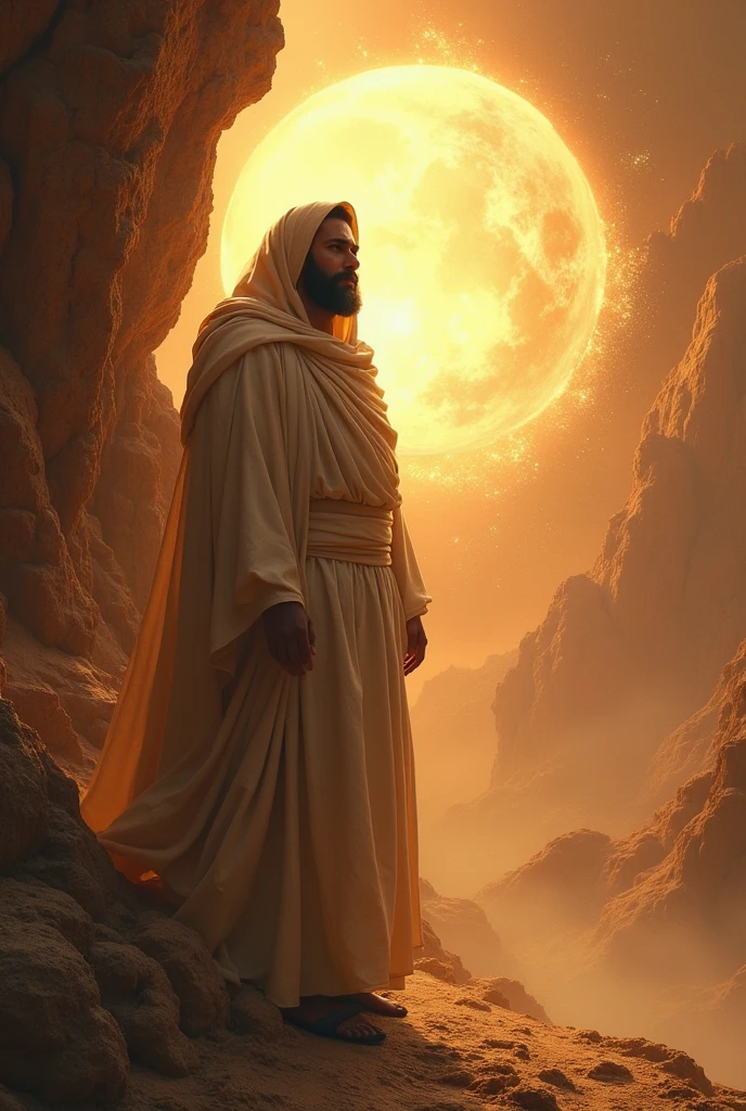 Prophet Adam was the first man and caliph that God created from a lump of earth. previously, Prophet Adam lived in heaven with Eve.
n, because of the devil's temptation, Prophet Adam and Eve ate the khuldi fruit that God had forbidden, even though they repented, God ordered them to come down to earth. Some of the miracles of the prophet Adam were: He became the first caliph on earth. He was taught by Allah everything about the names of objects and creatures on earth. He was 60 cubits tall. He had a long life and gave 40 years to the prophet David. He was blessed with pairs of twins..