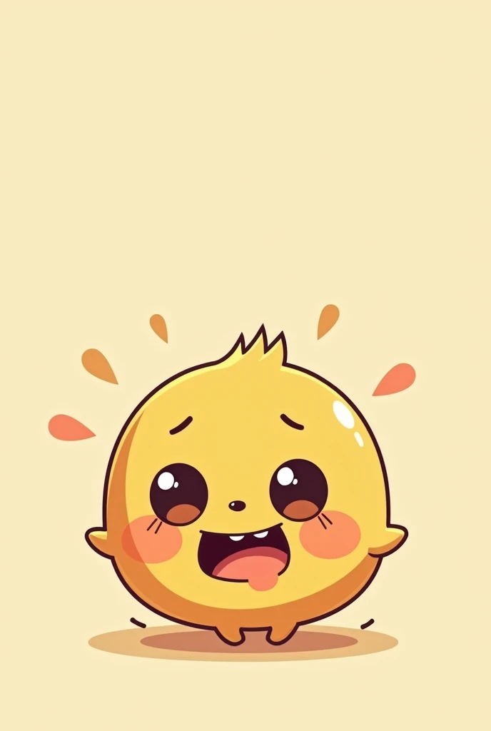 Hungry little emoticon