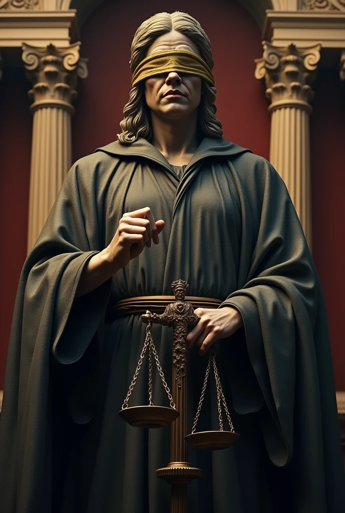 law is blind or blindfolded