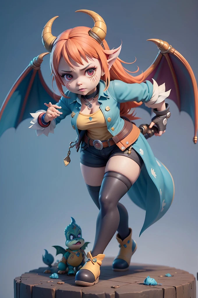 character inspired by mario bros,(rayman legends), mic, long-sleeved blouse with black and white stripes, different colors, Small shorts or legging pants, small waist, corpo mic, blouse with stripes, CG, striped shirt, striped sock, based on ((kingdom hearts)), (kingdom hearts), without a hat, colourful hair, takes bowser, ((striped shirt)), subsurface alta, hight subsurface, occlusion environment, big sword in hand, greatsword, carrying sword, segurando greatsword, skin natural, ((large video game decorations)), Sword and shield, ((castlevania)), dark animals in the background, dark dolls in the scene, monsters in the scene, Panning, (very big tits), dark theme, mask covering the mouth, monsters in the background, character in the center of the scene, diffuse color blue, dark blue color, detailed, sensual ao extremo, full body, creatures in around, ((demons and dragons)),((demons and dragons)),((só de calcinha)),((lingeriee))