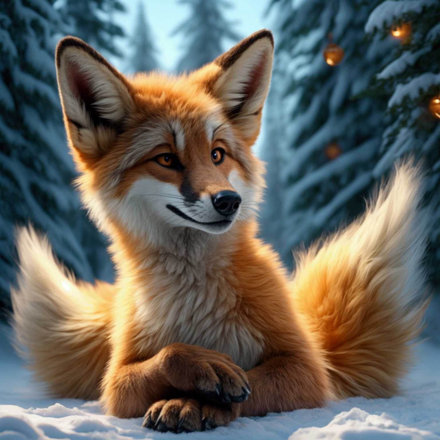 By cobaltsynapse, by snowfoxatheart, by kenket, by fluff-kevlar, by remy wolf, furry, fox boy shows off paw pads teasingly, paw pads, soft paw pads, foot focus, foot fetish, foot tease, uploaded to e621, uploaded to x, uploaded to twitter, uploaded to furaffinity, masterpiece quality