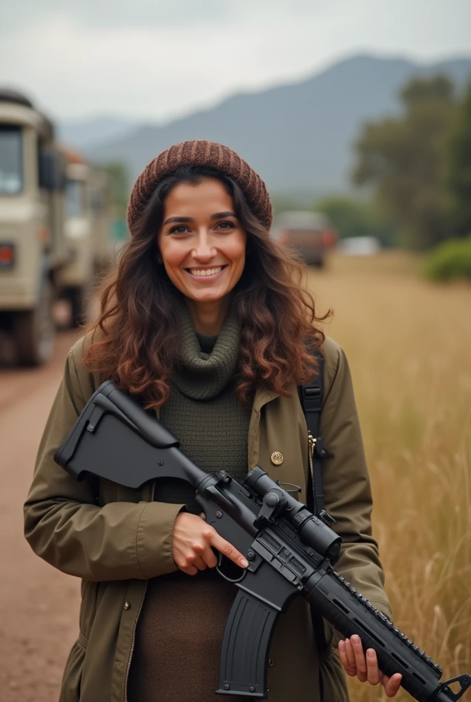 Woman on mission