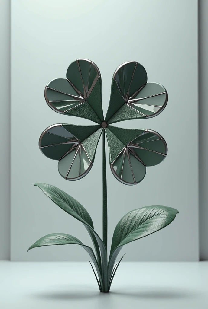 Unique and modern clover