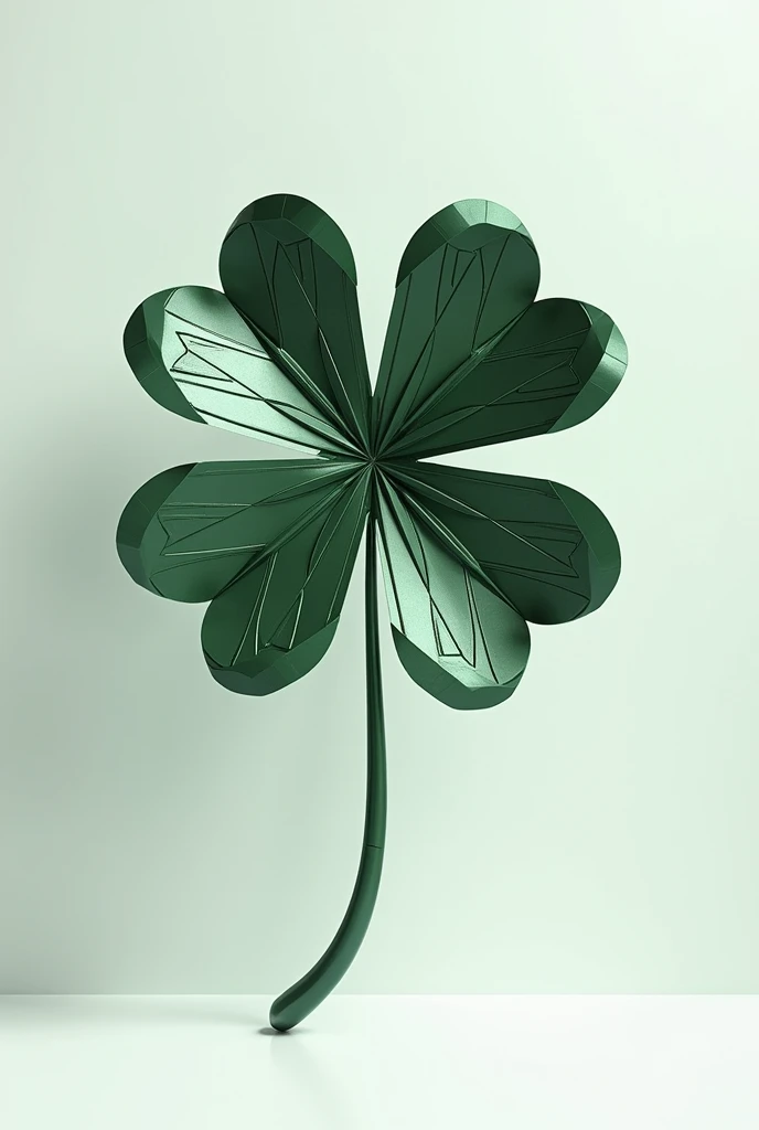 Unique and modern clover