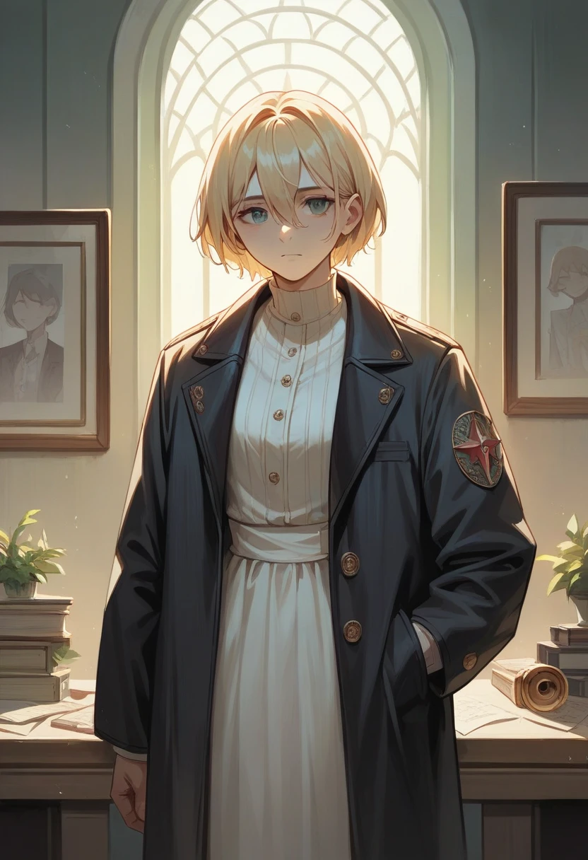 1 girl,masterpiece, (8k, Best Quality, masterpiece:1.2),Very detailed,ultra detailed,master class,Best Quality,illustration,hair_in between_eyes,perfect lighting, cowboy shot, CV16,black jacket