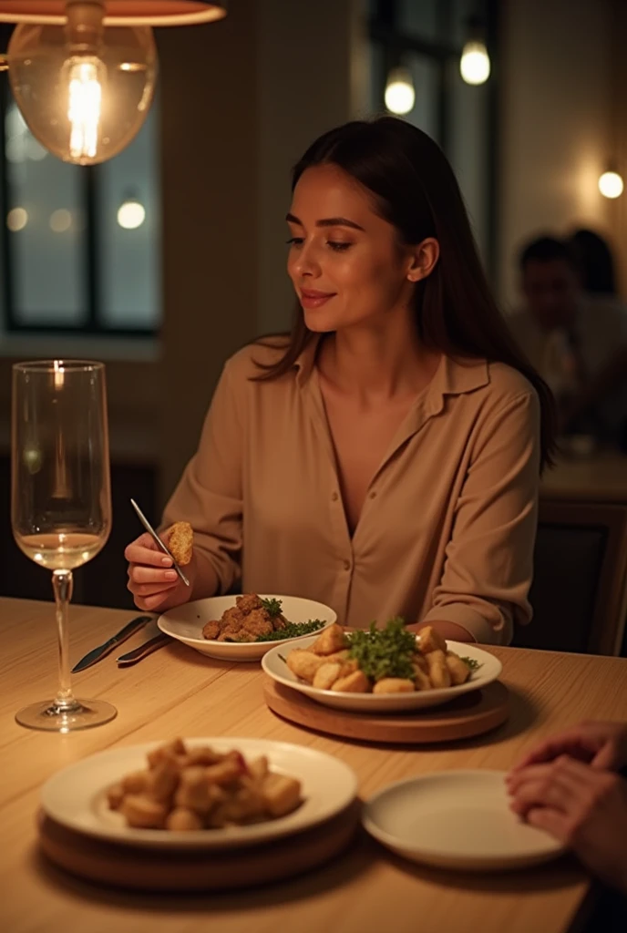 Woman  dinner 
