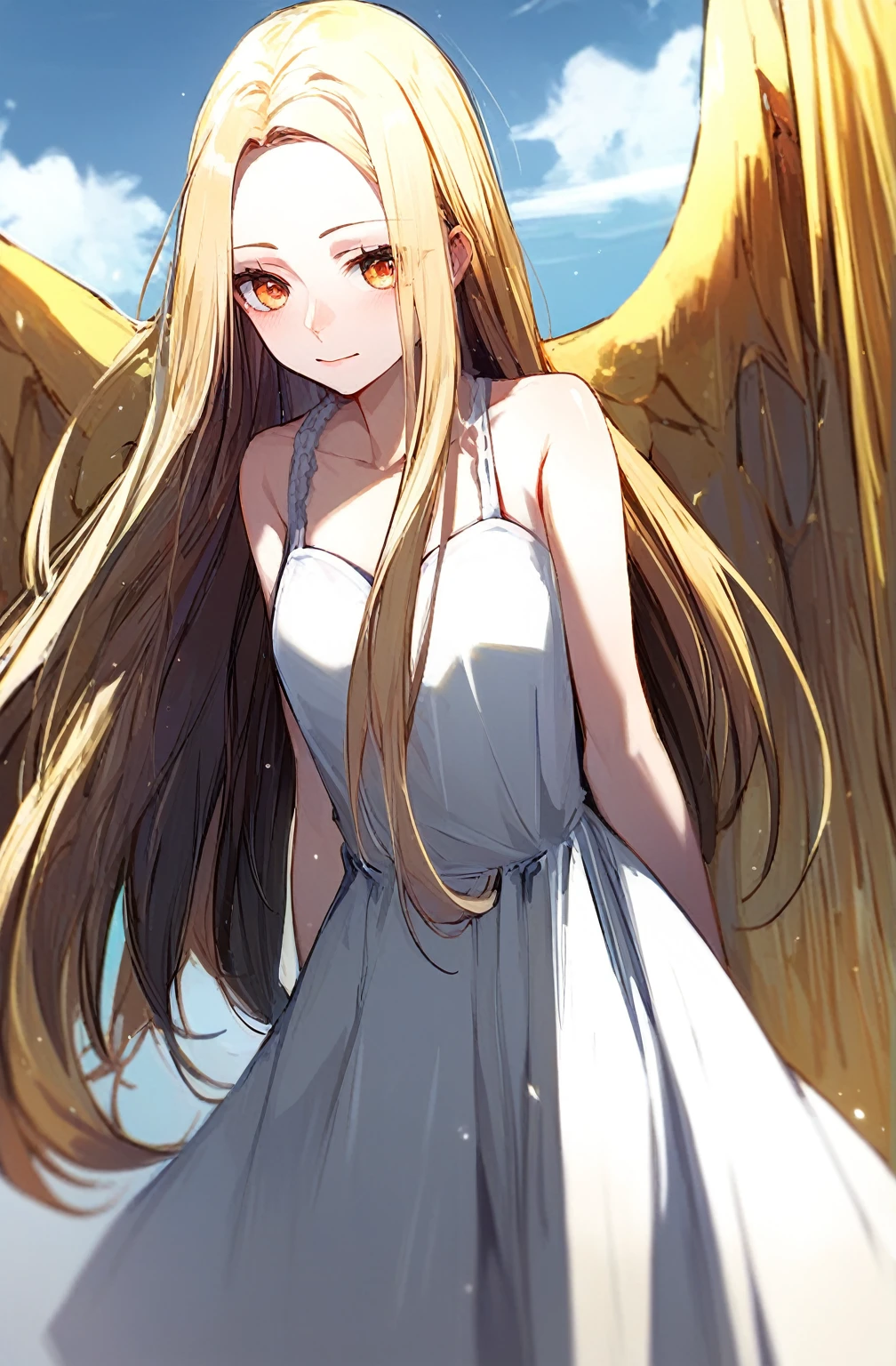 Make her very cute
