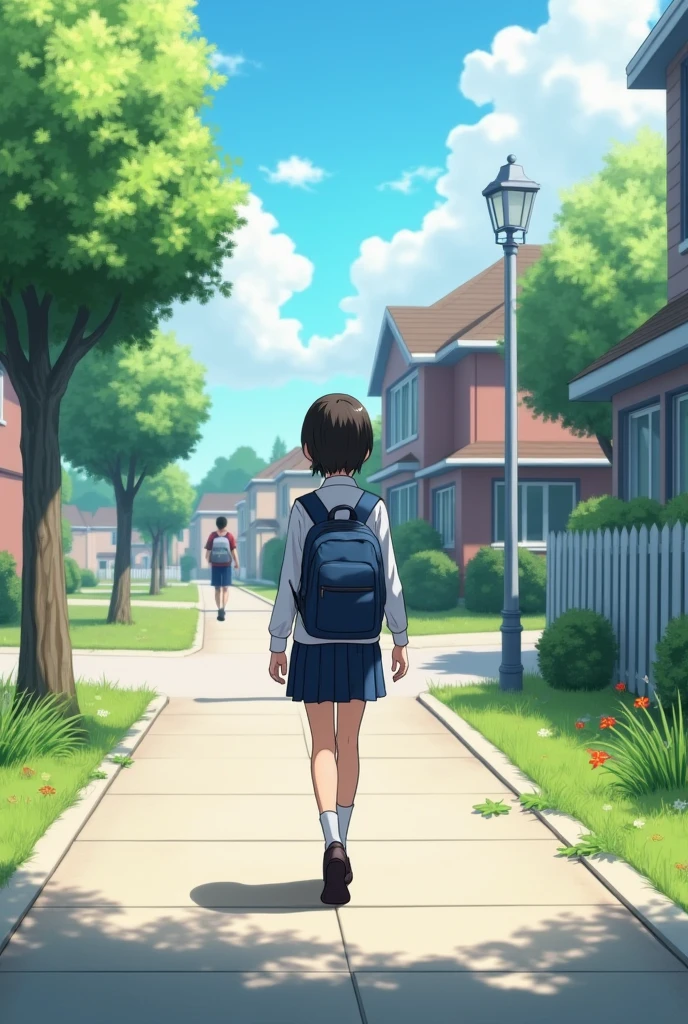 school and walk