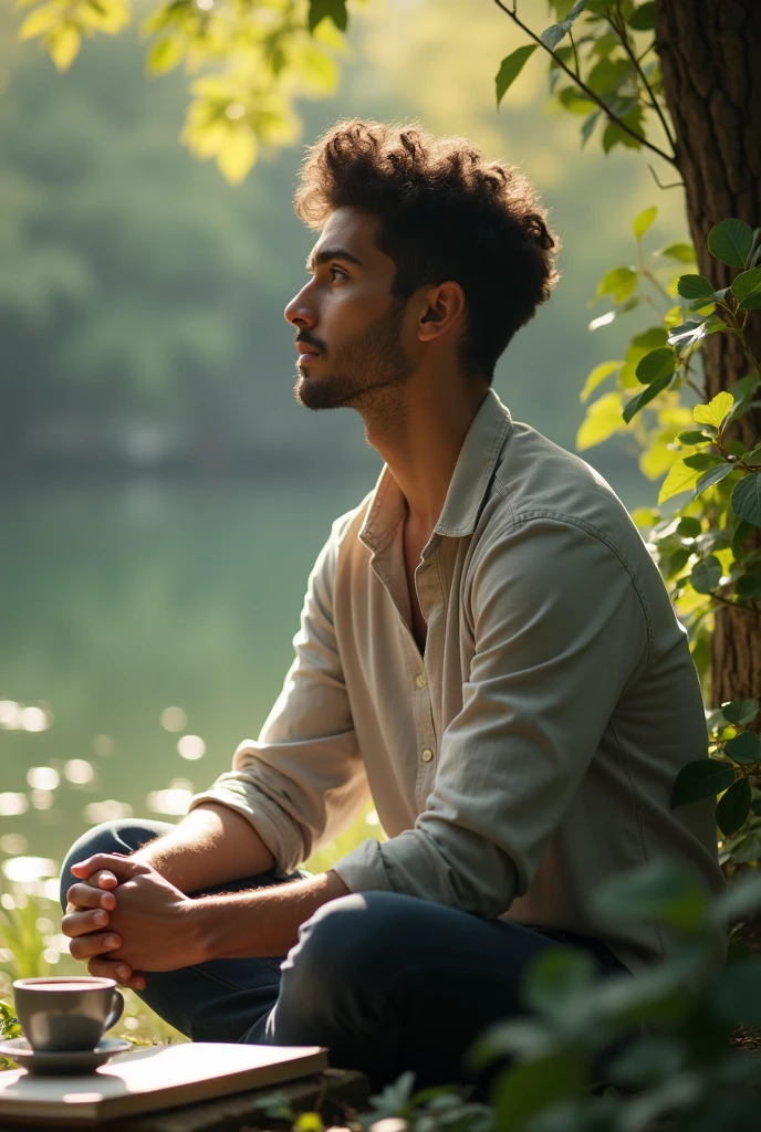 of college boy realised peace