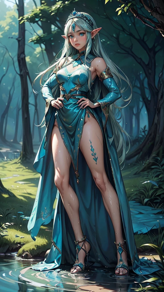 ((a woman with long hair and a blue dress standing in a forest, extremely detailed artgerm, fanart best artstation, detailed digital anime art, 8k high quality detailed art, anime fantasy artwork, epic fantasy art style, fantasy art style, advanced digital anime art, an elf queen, rossdraws sakimimichan, trending on artstation pixiv,,xy pose,detailed face, detailed eyes, detailed hands, elf woman,wet, mil all over her, full body
SeaArt Bot
Upsc