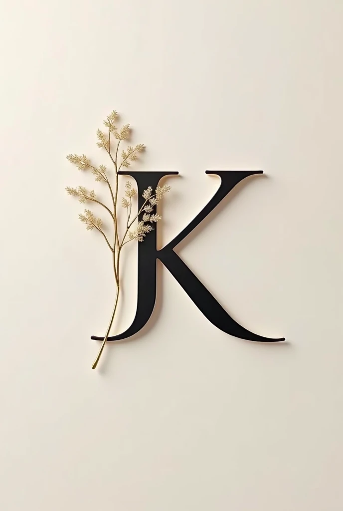 Create a logo for my innovative jewelry company with the initial "K"
