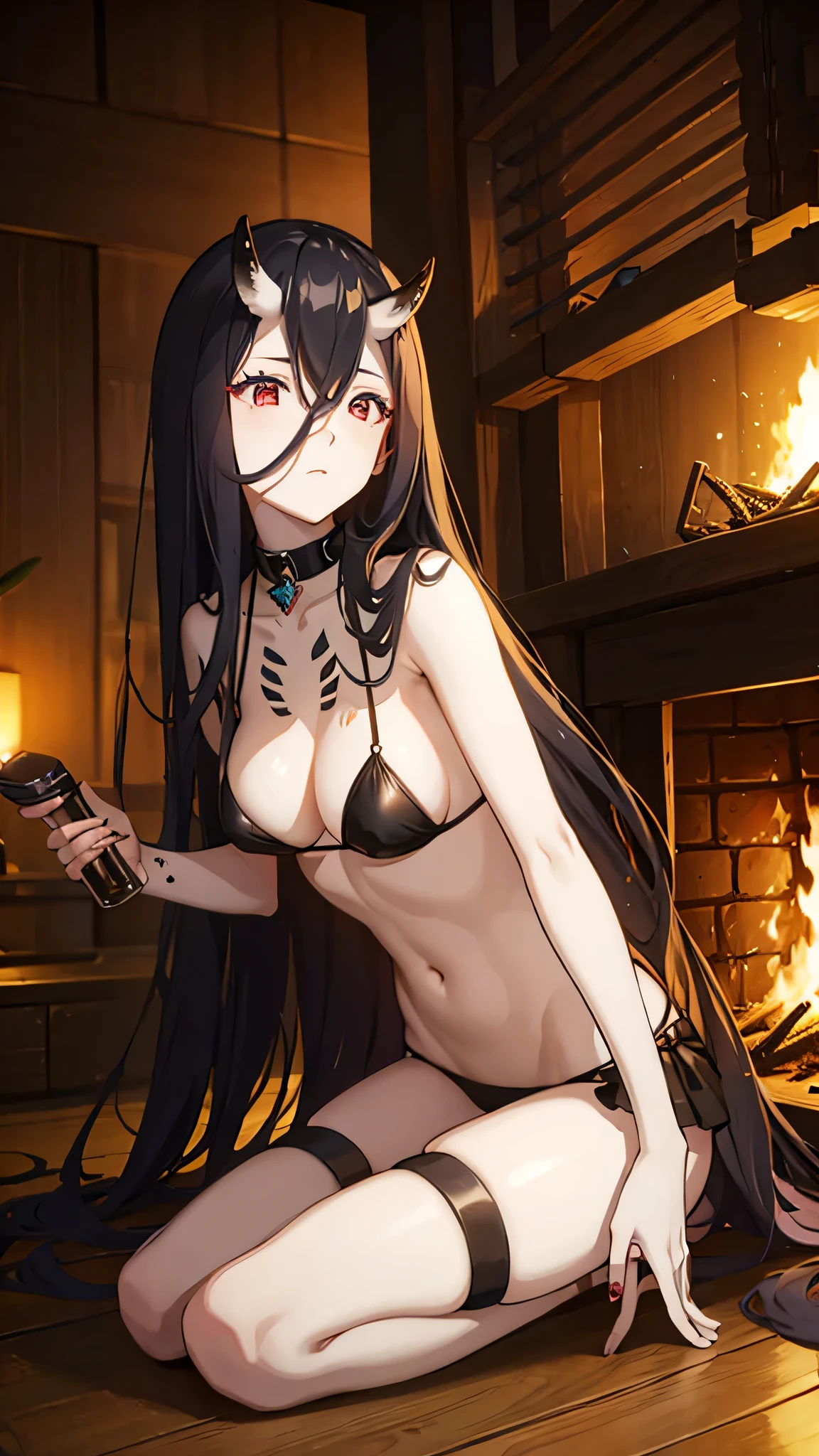 battleship princess、Black Bikini