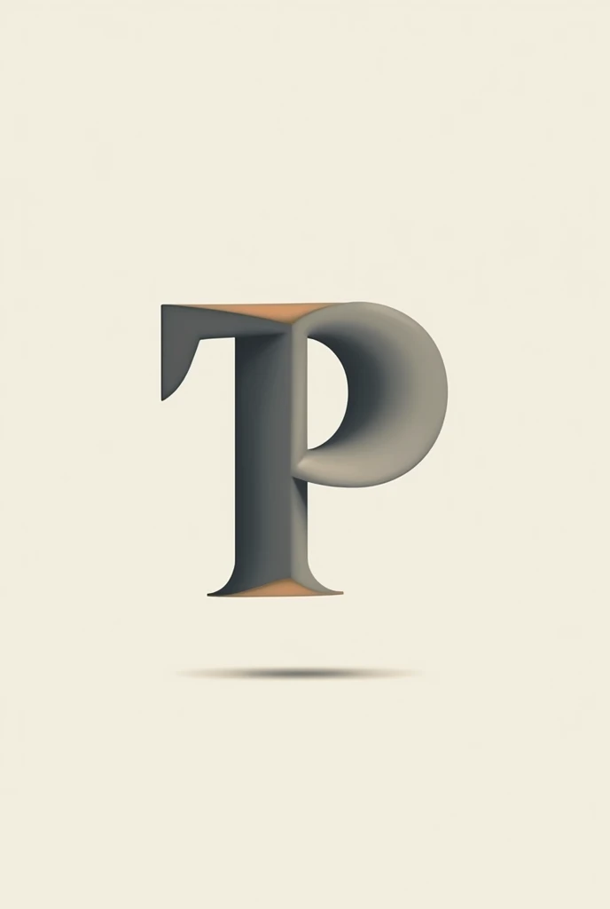 Create a vector with the letter T and P for the personalized Thiago brand 