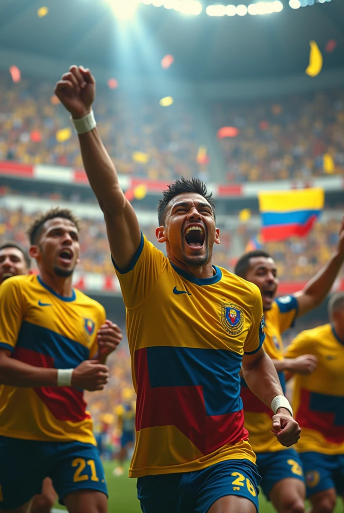 Colombia wins the 2026 World Cup against Argentina 
