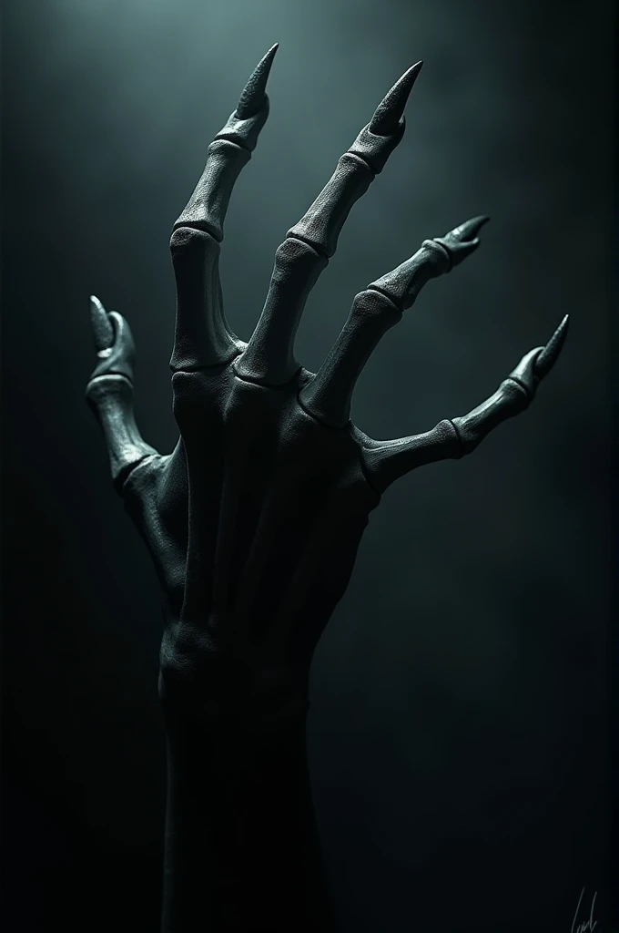 Skeleton fingers