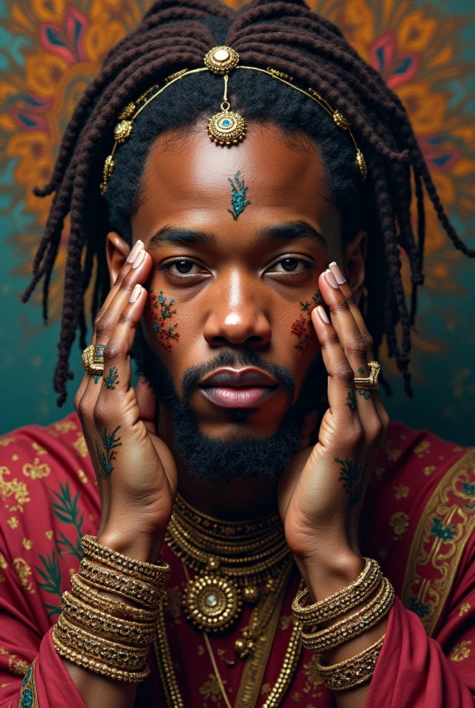 Kendrick Lamar with indian vibes 
