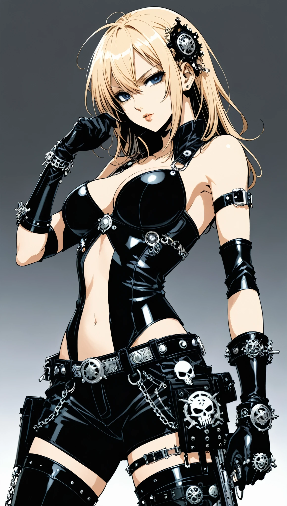 in style of Chris Bachalo
(1girl,character conceptual design,half body,gravure_pose,)
aid210,(SuperQuality:1.0) ~ (SuperQuality:1.2)