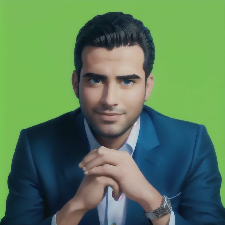 a man in a blue suit and white shirt sitting, nekro petros afshar, pray afshar, Ahmed Merhab, sayem reza, Hicham Habchi, Mother Mostaque, farid ghanbari, Amr Elshamy, Jamil Shabbaz, michael vicente, sam nassour, Mahmud Barzanji, profile picture with headshot