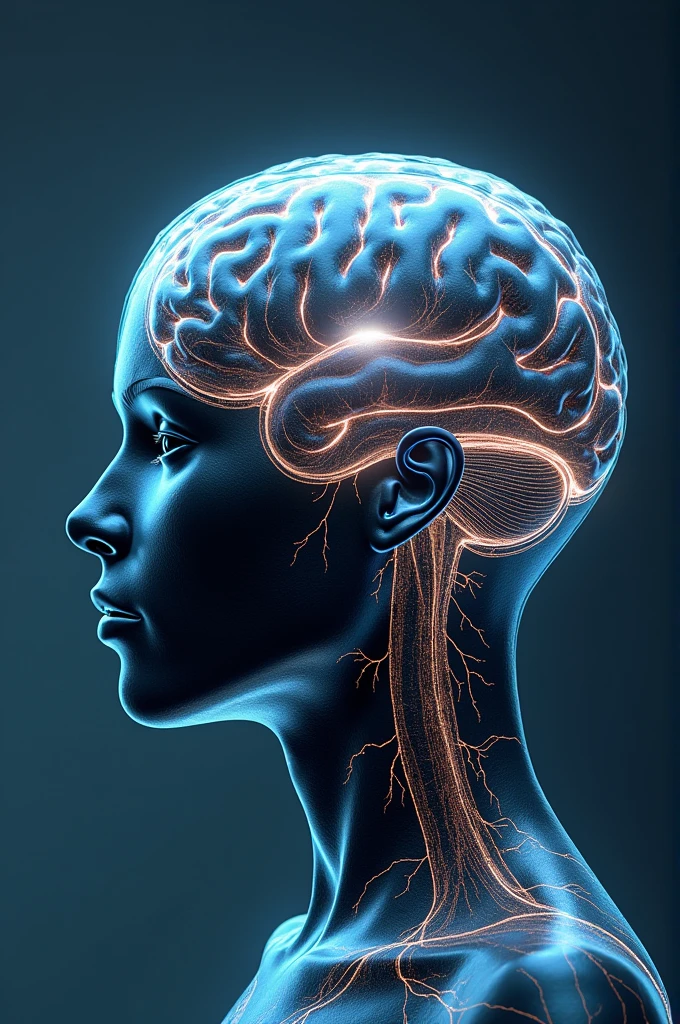 Image of full charge brain very simple (with battery)