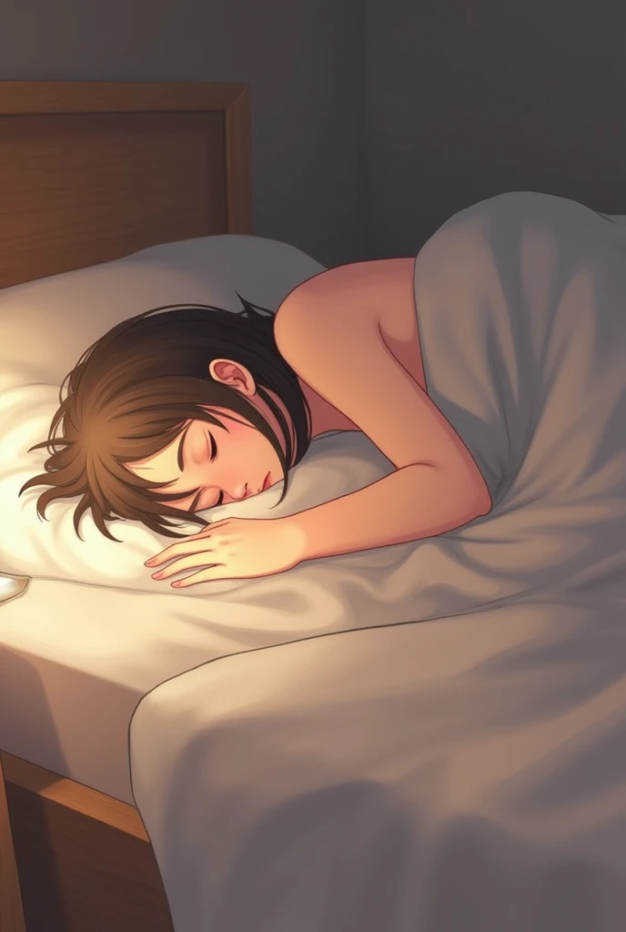 Me sleeping