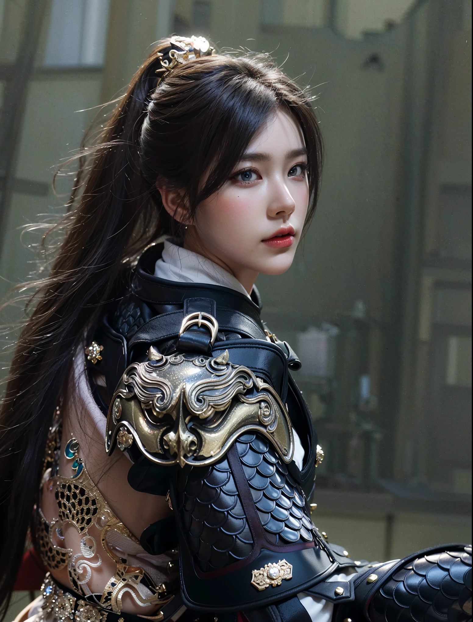 Game Art,Best image quality,Maximum resolution,8K,(A bust photo),(portrait),(Head close-up),(Rule of Thirds),Unreal Engine 5 rendering works,20 year old girl,((Queen)),The eyes are very detailed,(Large Breasts),Elegant and noble,light,Ray Tracing,Game CG,((3D Unreal Engine)),OC rendering reflection mode,4K,Ultra-clear,Sensual,Translucent lace,Fair and plump figure,Pretty Face,Glossy Gel Coat,身着华贵礼服的Queen,Crystal Gem Crown,Necklace jewelry,blue eyes,Gorgeous and intricate tattoo designs,Ultra-clear portrait,Sexy thick lips(Red lipstick),Gorgeous clothing,Diamond Gold,Luxury Costume Jewelry,Diamonds of the Universe,General armor,There is a piece of cloth on the back