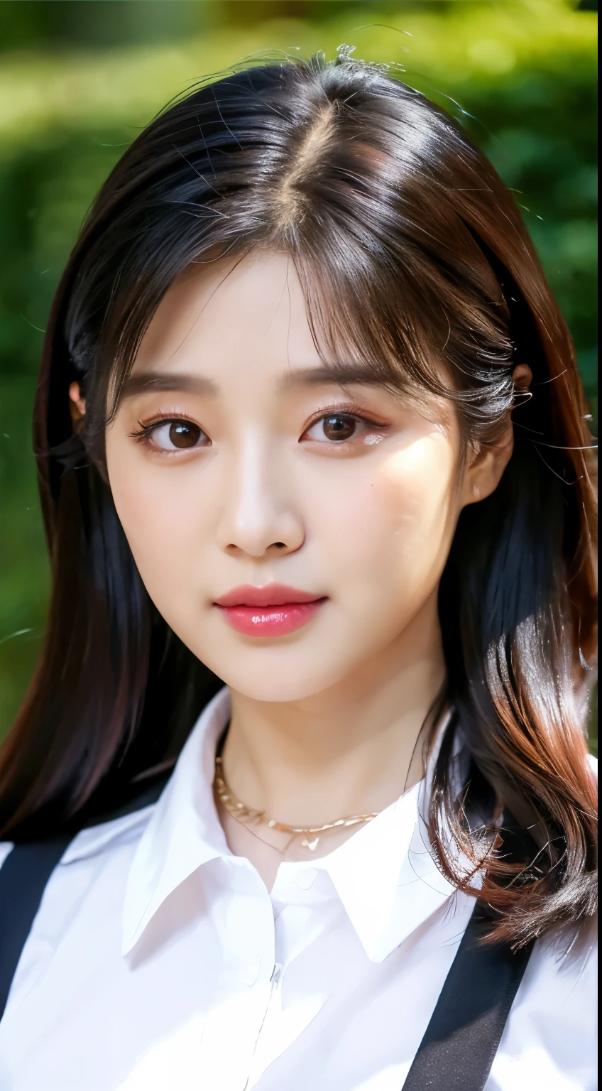 there is a woman with a black shirt and a white shirt, lee ji-eun, lee ji - eun, park ji-min, heonhwa choe, jaeyeon nam, kim hyun joo, sangsoo jeong, taejune kim, hwang se - on, female actress from korea, jia, shin min jeong, lulu chen, sha xi, gongbi