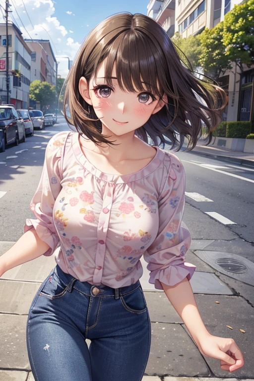 anegasaki nene、Shiny brown hair, short hair, (Beautiful brown eyes、Sparkling eyes, Fine grain)、smile、Ultra-detailed eyes、非常にDetailed face, Very detailed目,
(masterpiece))), (((Highest quality))), ((Very detailed)),One Woman, Beautiful woman、I could see the whole body、 ((short hair)), ((Brown eyes, Beautiful eyelashes, Realistic eyes)), ((Detailed face, blush:1.2)), ((Smooth texture:0.75, Realistic texture:0.65, Realistic:1.1, Anime CG style)),
((Glamorous Body)),(()), Dynamic Angle, Perfect body, ((Light purple sheer blouse, Red Skirt))、(Hotel stairs)、the wind is strong、(とても恥ずかしいパニックsmile)、I can see her panties peeking out in front of me.., View from the top of the stairs、 (((The wind blew up her skirt、Her pants are completely exposed..、Pink floral panties)))、((masterpiece, Highest quality, High resolution, Pixel perfect, 8k,))),