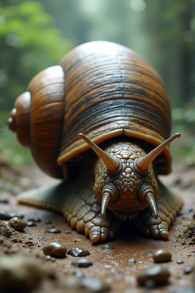 Snail in karuma mode. Realistically 