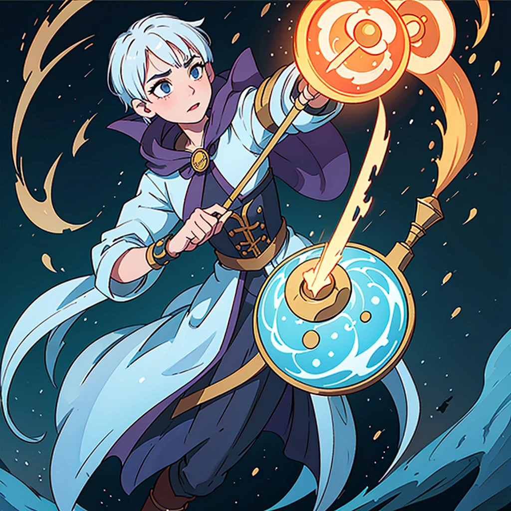 a mage man taking a selfie, man, man, man, man, man, short hair, wizard, magical staff, fantasy, digital art, cinematic lighting, dramatic pose, vibrant colors, intricate details, photorealistic, 8k, hyper detailed, concept art, masterpiece