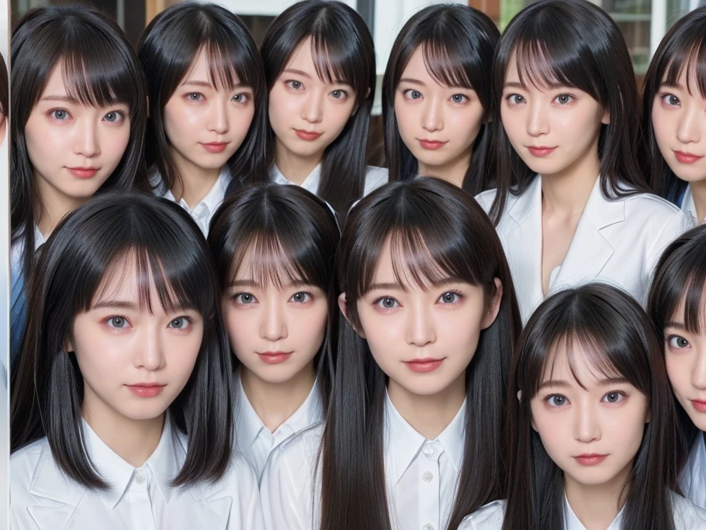 (((8k, 超High resolution, Highest quality, masterpiece))), (Insincere laughter), (avoid), (((22 years old)))、日本人Women、Beauty、Beautiful Skin、Semi-long hair、Black Hair、メイドWomen、Maid clothes、100 cute 、smile、High resolution、Soft Light、Beautiful detailed、Very detailed、eyes and face、Beautiful attention to detail、Wide-angle field of view、Depth of subject、top view、Full body description、Zoom out、((Very detailed depiction of the double))、(((multiple girl)))、((((6+girl))))、((((100))))、(((1000)))、((((100人のWomen))))、(((10000)))、(((Crowd Shot)))、(((women only)))、(((Women、The same face、perfection、Consistency)))、(((Big Breasts、Deep valley)))、Matching clothes、(((Large Groups)))、(((Women増える、Double々game、Massive proliferation)))