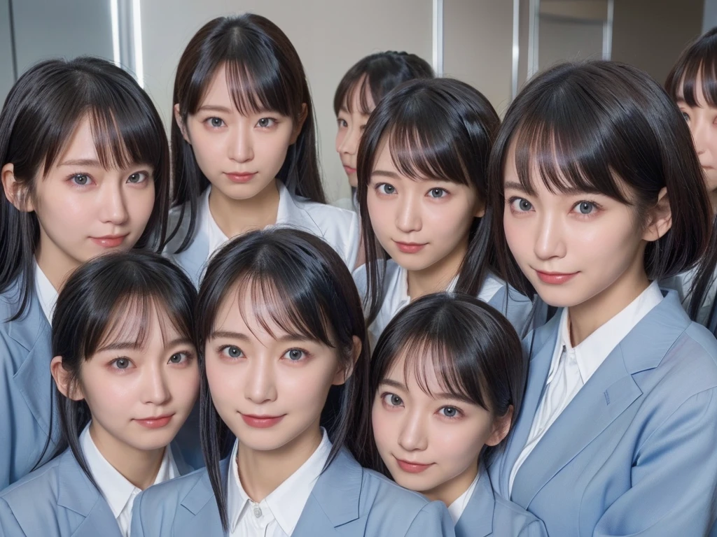 (((8k, 超High resolution, Highest quality, masterpiece))), (Insincere laughter), (avoid), (((22 years old)))、日本人Women、Beauty、Beautiful Skin、Semi-long hair、Black Hair、メイドWomen、Maid clothes、100 cute 、smile、High resolution、Soft Light、Beautiful detailed、Very detailed、eyes and face、Beautiful attention to detail、Wide-angle field of view、Depth of subject、top view、Full body description、Zoom out、(((Very detailed depiction of the double)))、(((multiple girl)))、((((6+girl))))、((((100))))、(((1000)))、((((100人のWomen))))、(((10000)))、(((Crowd Shot)))、(((women only)))、(((Women、The same face、perfection、Consistency)))、(((Big Breasts、H-cup、Deep valley)))、Matching clothes、(((Large Groups)))、(((Women増える、Double々game、Massive proliferation)))