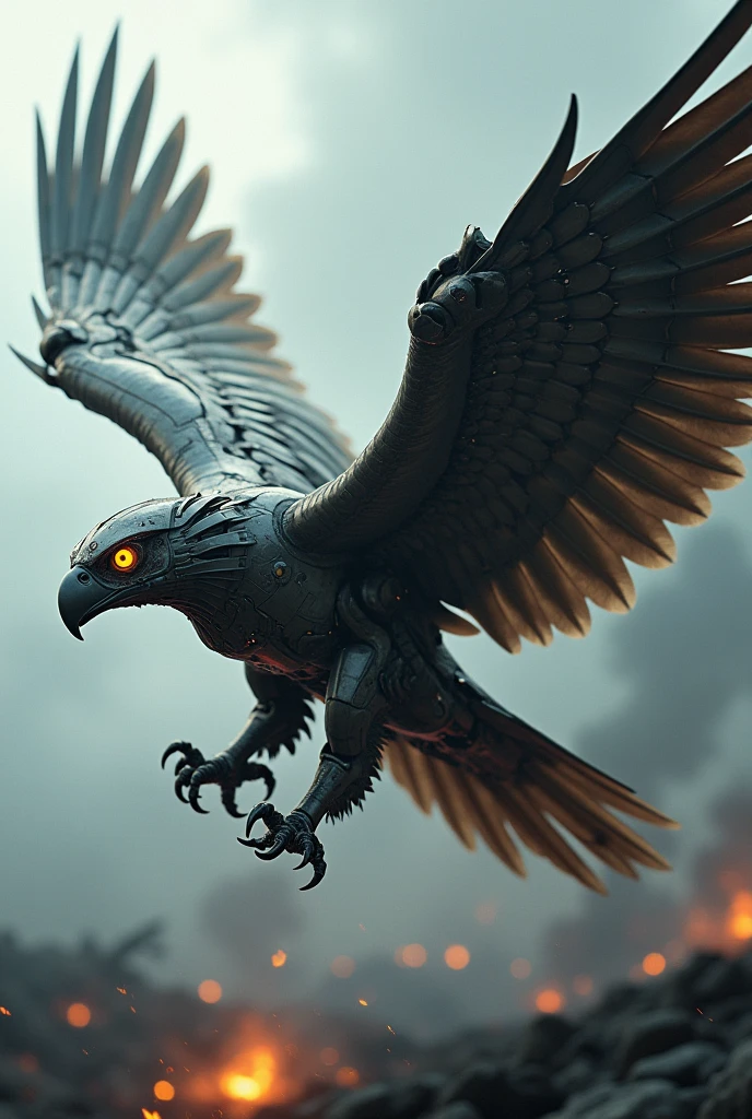 Cyborg Military Eagle