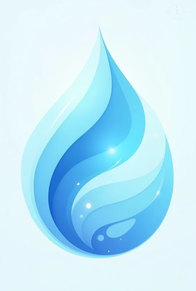 Logo involving water